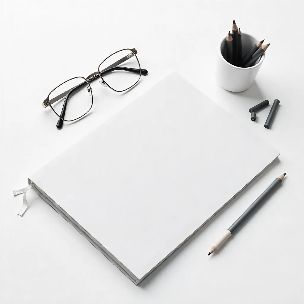 Minimalist White Home Office Essentials