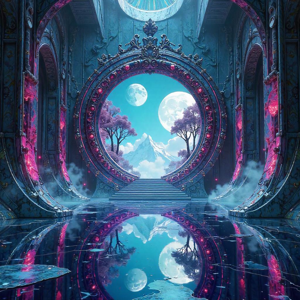 Portal in a Mirror Dimension: Concept Art
