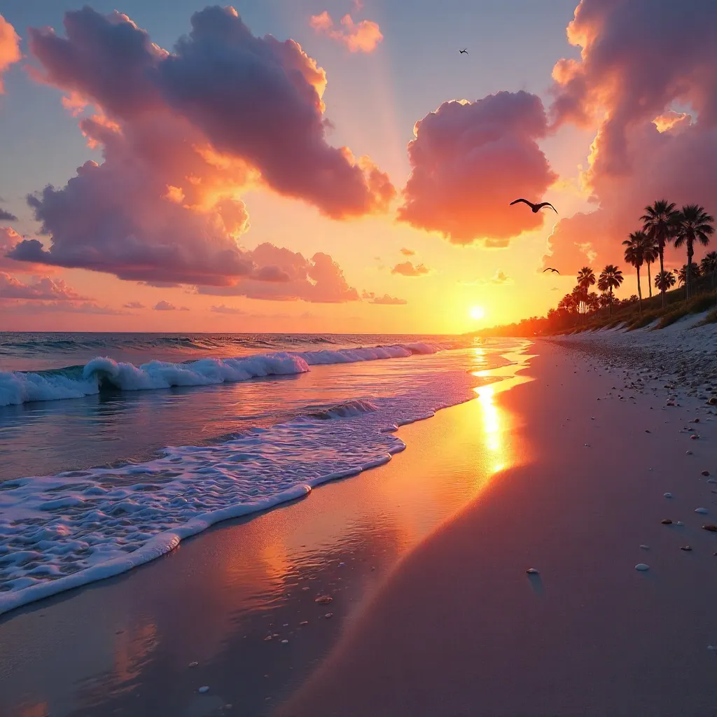 Ormond Beach Sunset: Peaceful Coastal Glow