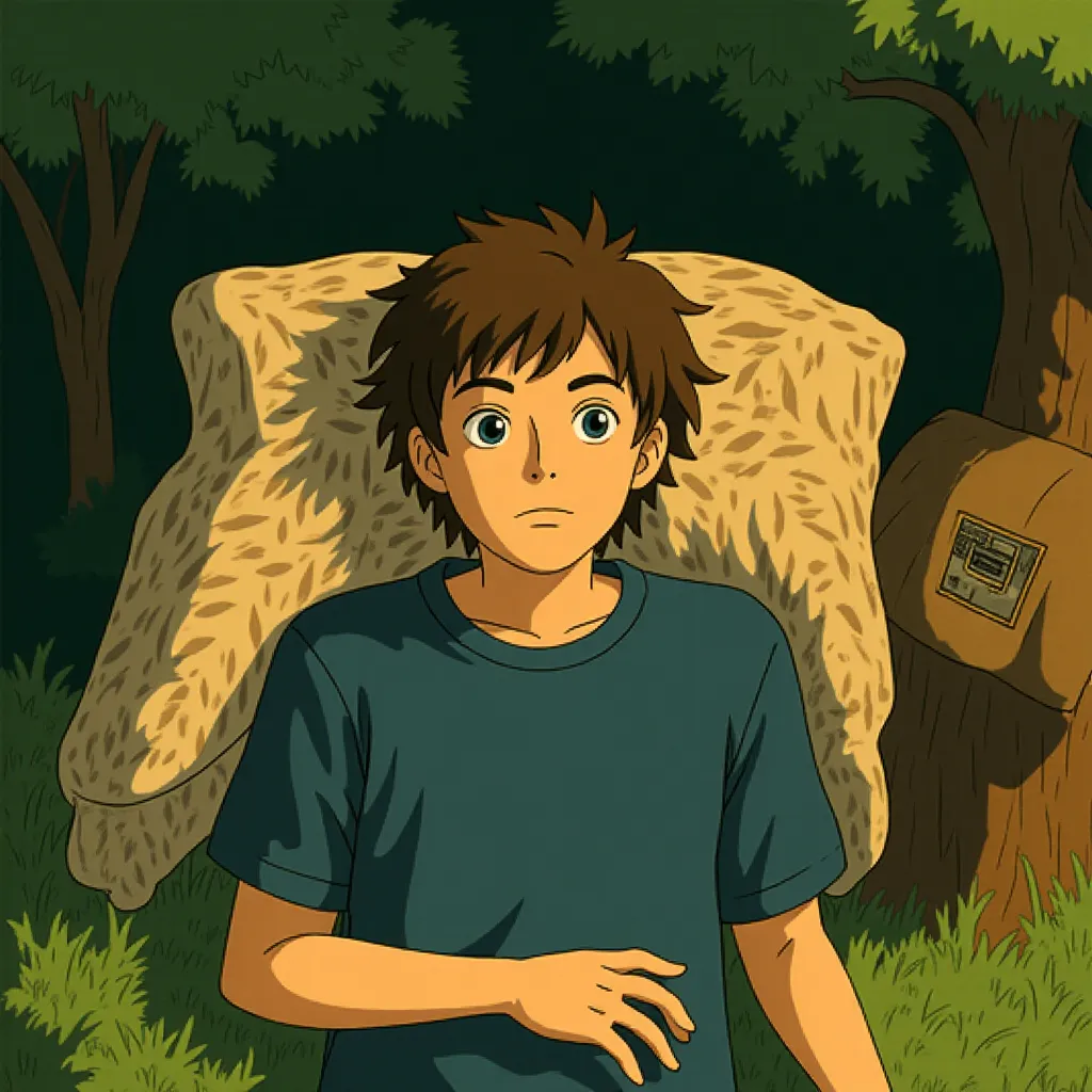 Julia Garner in Weapons (2025) - Ghibli style