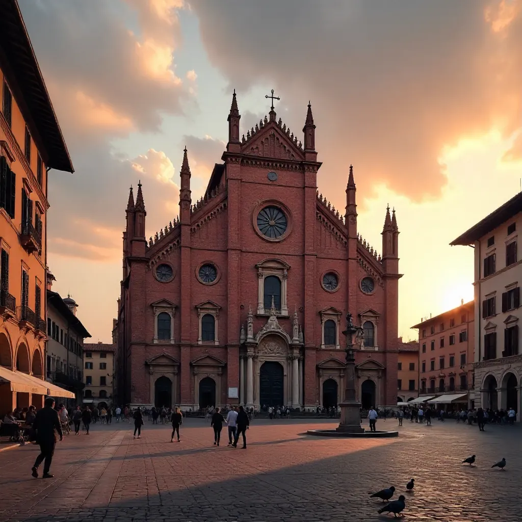 Stunning Bologna: Basilica of San Petronio at Piazza Maggiore