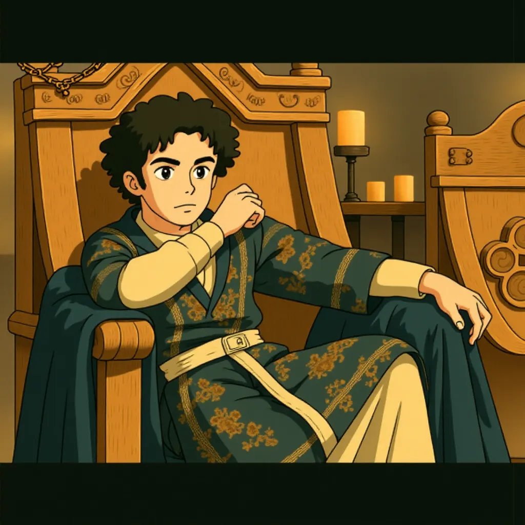 Oscar Isaac in Robin Hood (2010) - Anime style