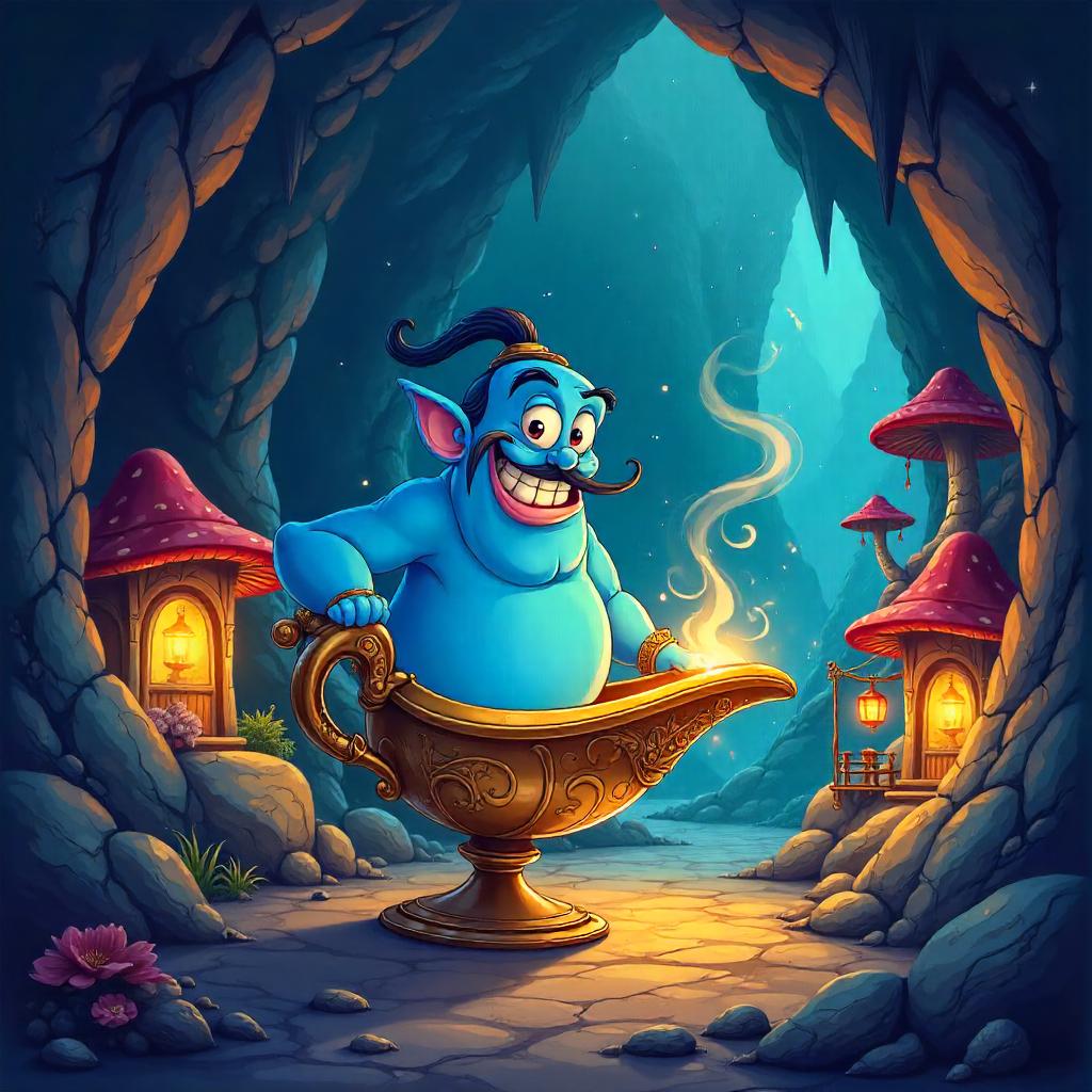 Genie in an Underground City
