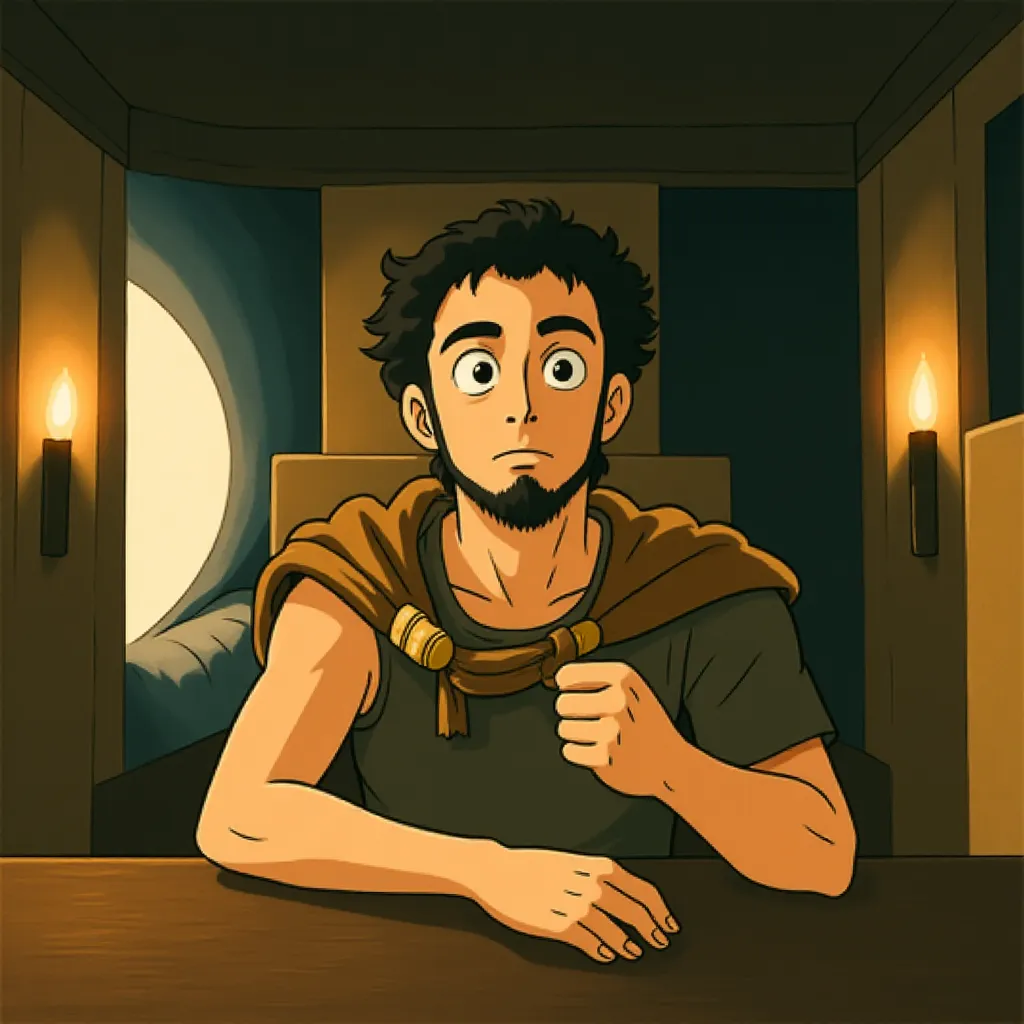 Gerard Butler in 300 (2006) - Anime style