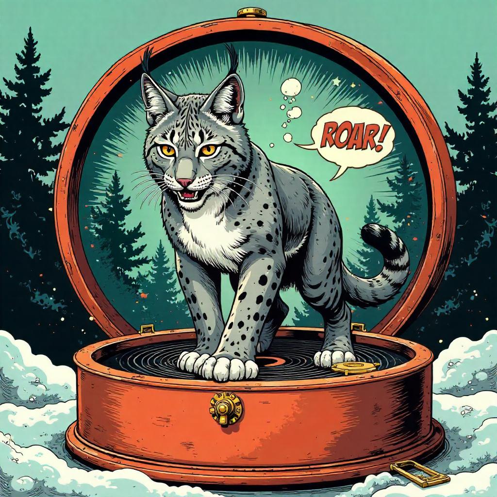 Lynx in a Music Box: Comic Book Adventure