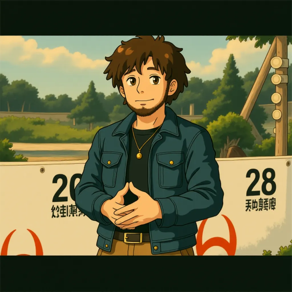 Aaron Taylor-Johnson at an event for 28 Years Later (2025) - Ghibli style