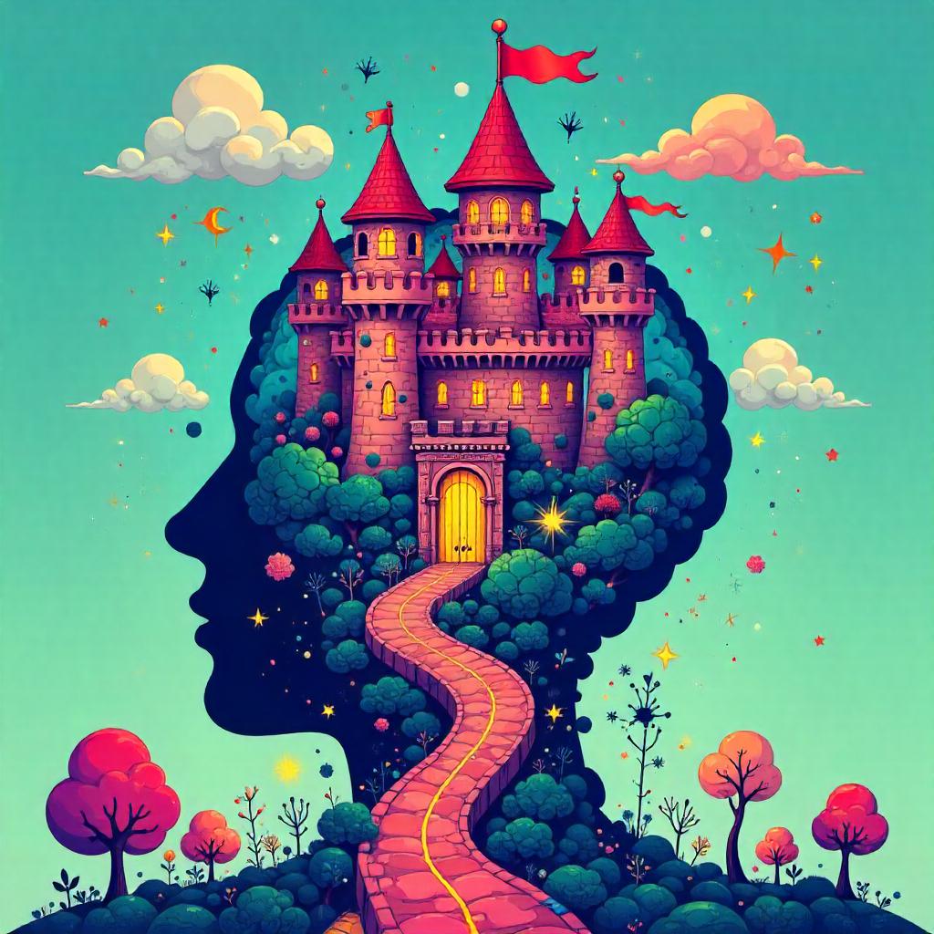 Fortress of Thought: Cartoon Mindscape