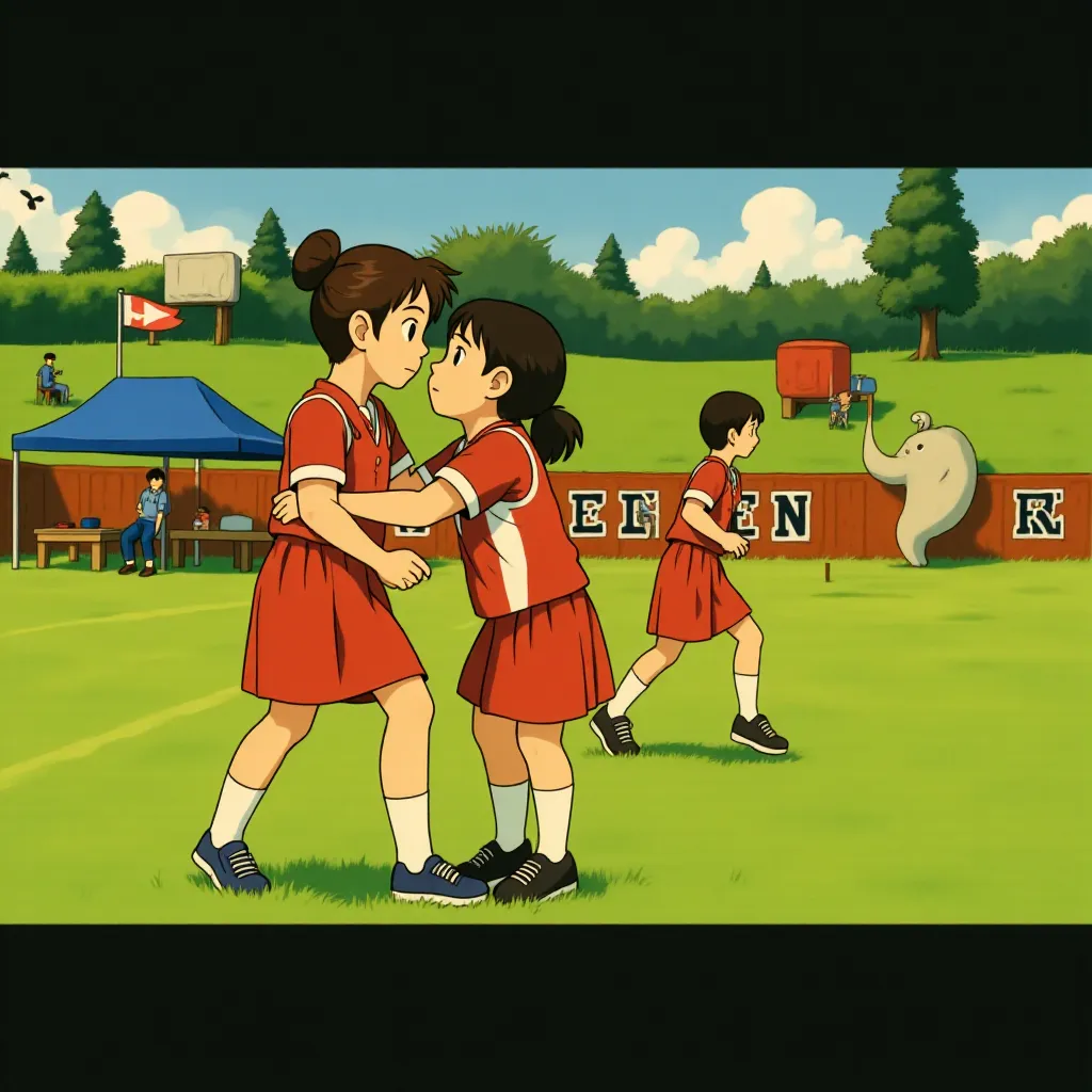Amanda Bynes and Channing Tatum in She's the Man (2006) - Anime style
