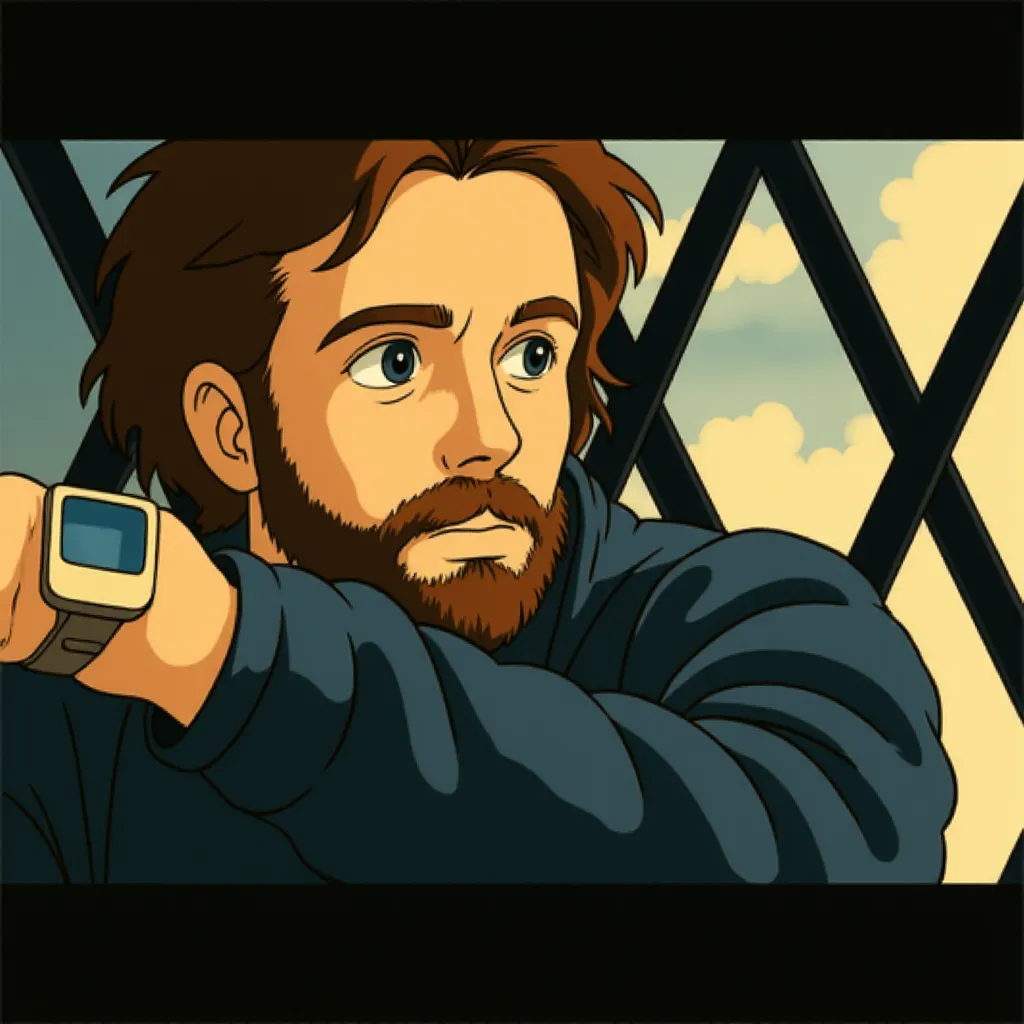 Ryan Gosling in Blue Valentine (2010) - Anime style