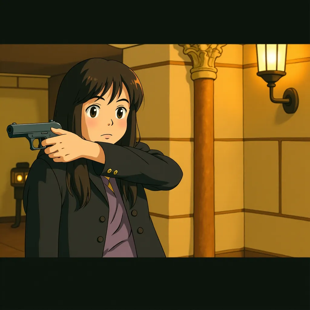 Angelina Jolie in Salt (2010) - Anime style
