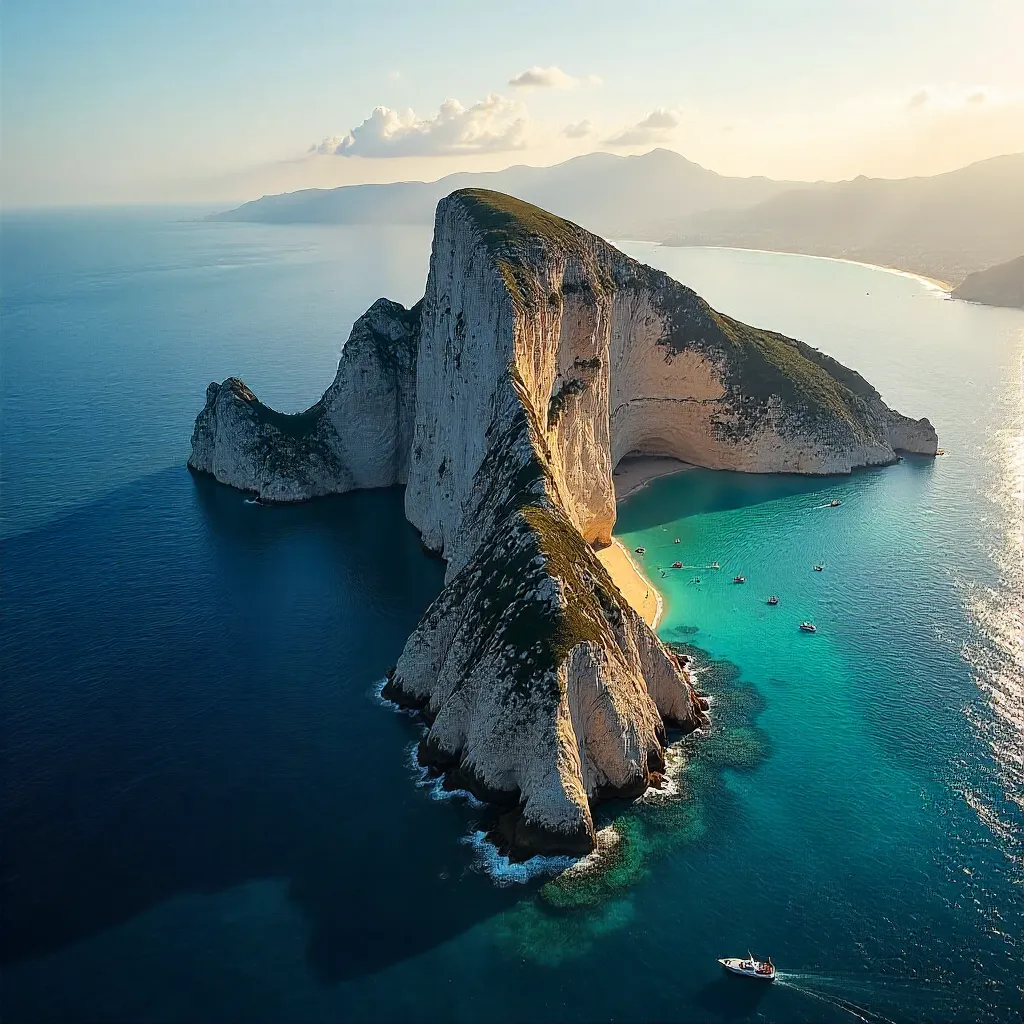 Aerial Majesty: The Rock of Gibraltar from Above