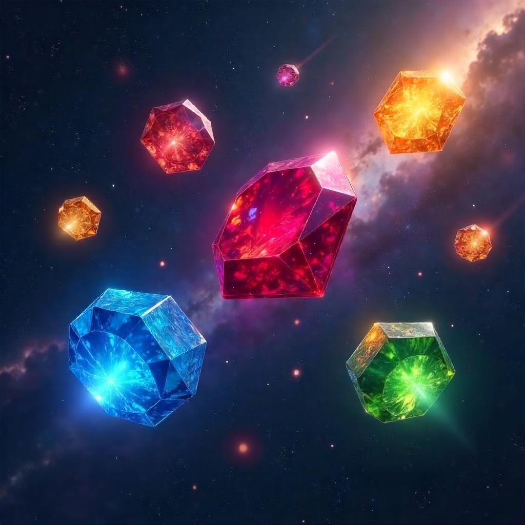 Infinity Stones in Zero-Gravity: Concept Art