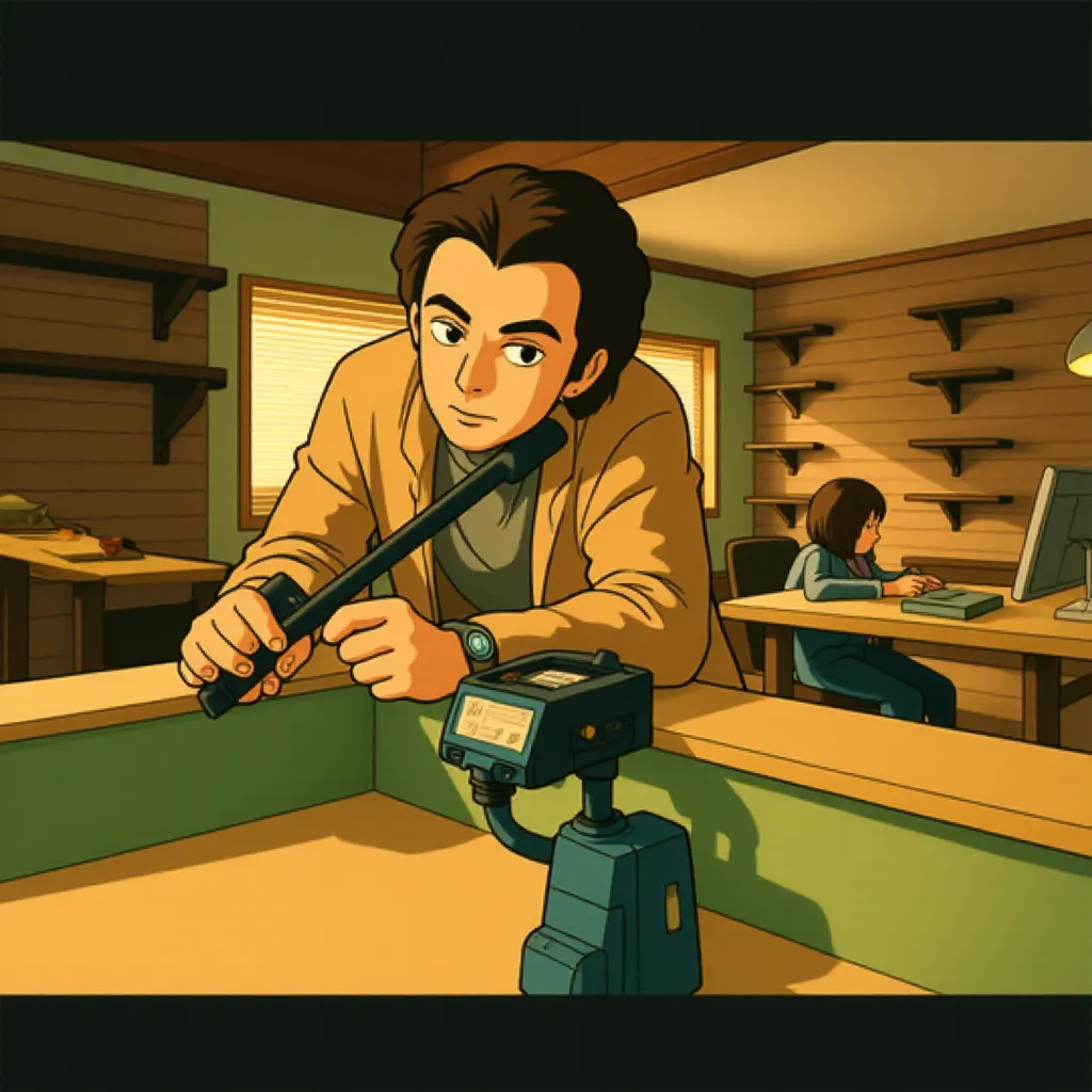 Nicolas Cage and Chloë Grace Moretz in Kick-Ass (2010) - Anime style