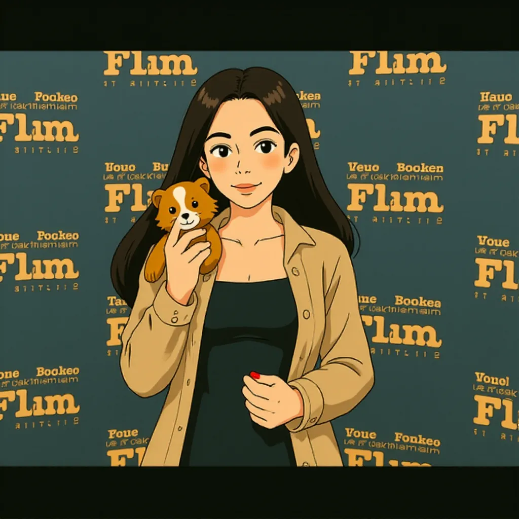 Demi Moore at an event for The Substance (2024) - Ghibli style