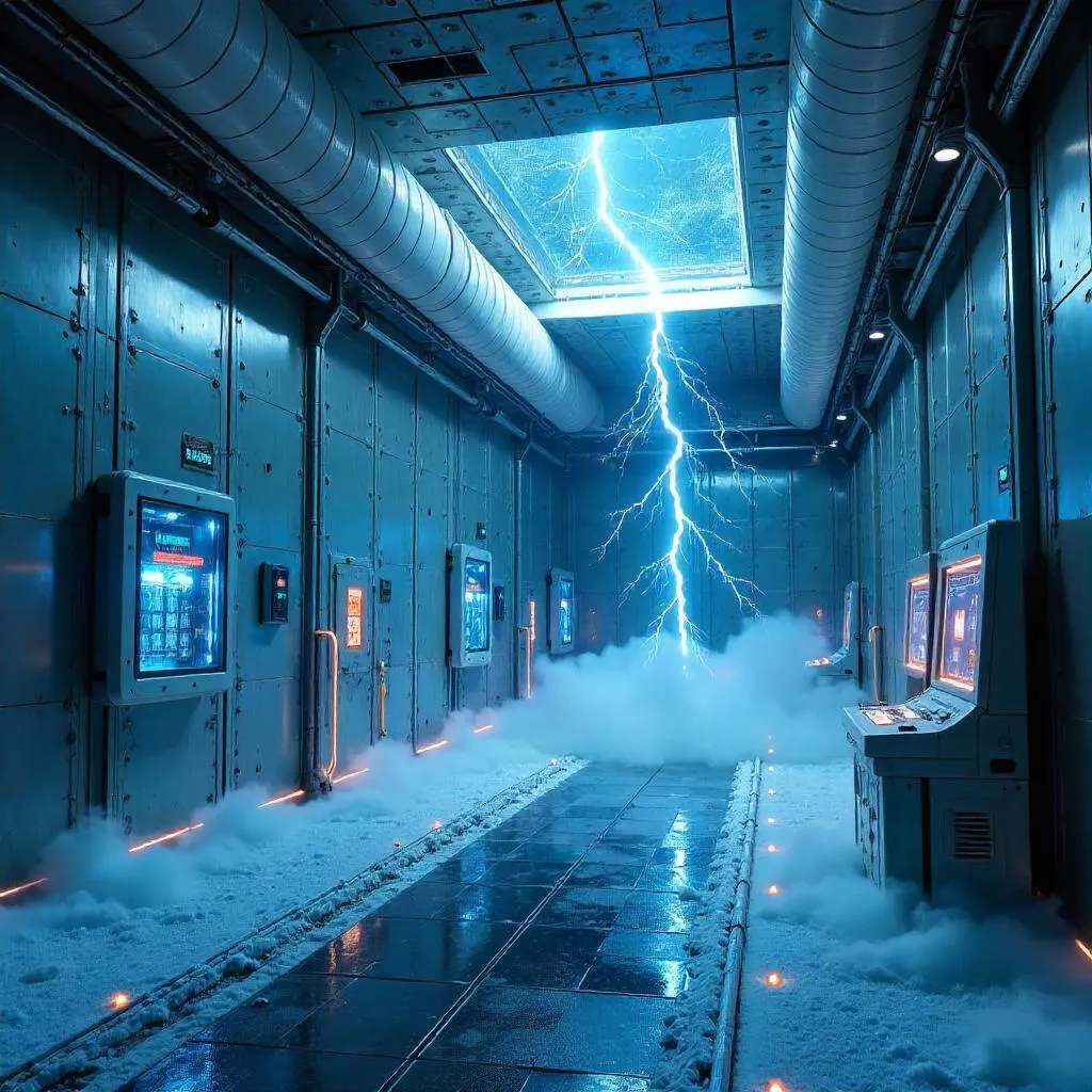 Storm in a Cryogenic Chamber: Photoreal Frost