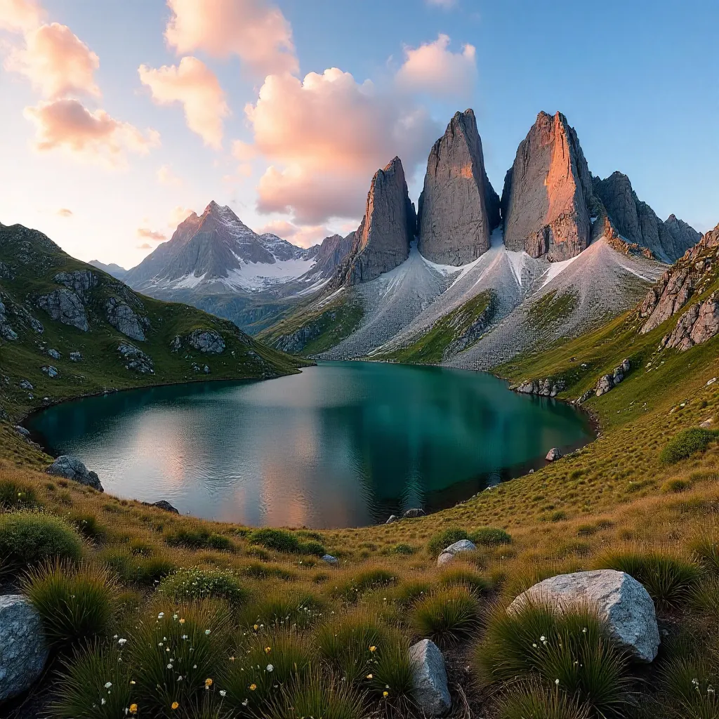 Majestic Walls of Jerusalem: Tasmanian Alpine Landscape
