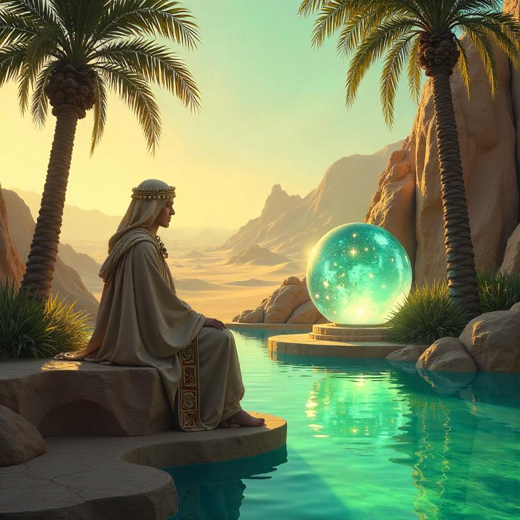 The Oasis Oracle - Concept Art