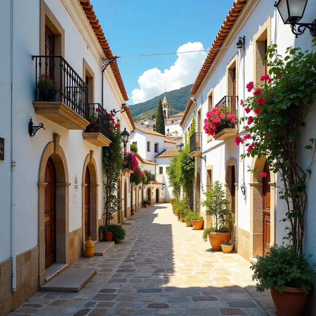 Frigiliana's Whitewashed Alleys in Andalusia