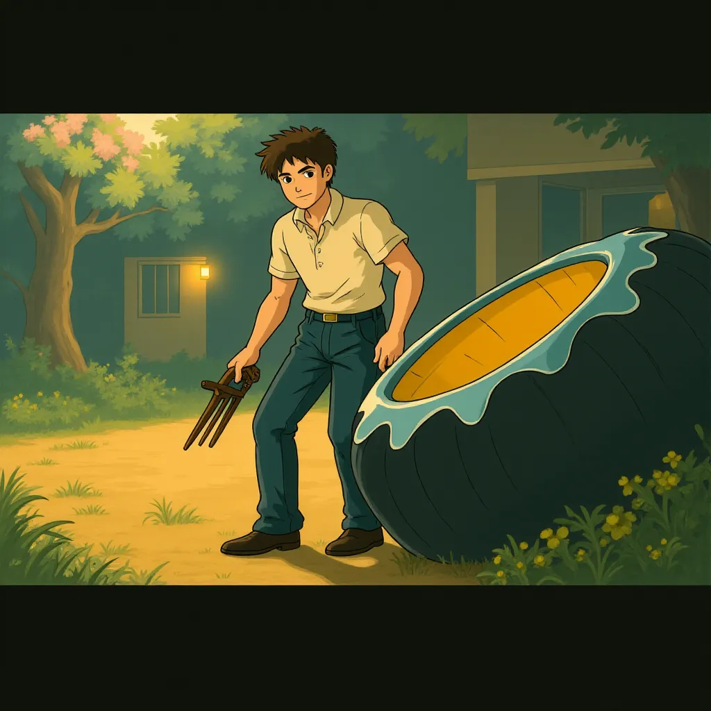 Hugh Jackman in Logan (2017) - Anime style