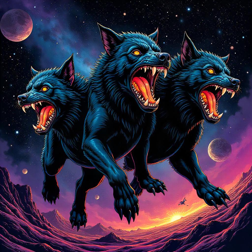 Cerberus in Space: A Comic Book Saga