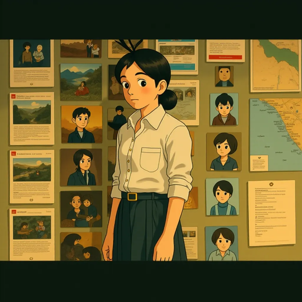 Cynthia Addai-Robinson in The Accountant 2 (2025) - Ghibli style
