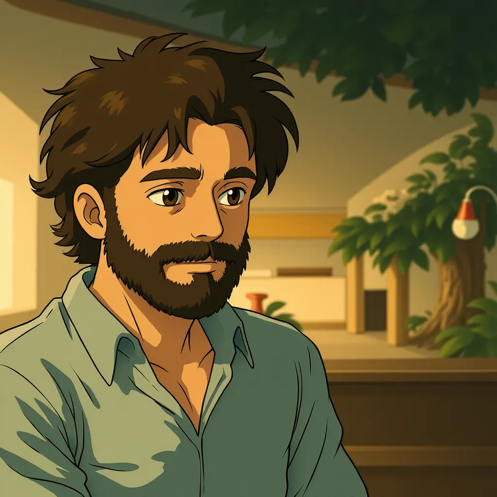 Gerard Butler in Den of Thieves: Pantera (2025) - Ghibli style