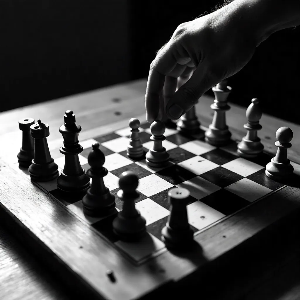 High-Contrast Chess: In-Progress Battle