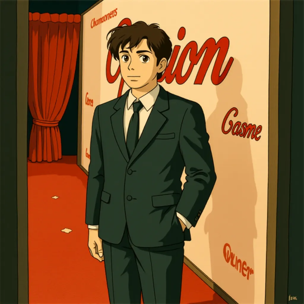 Lukas Gage at an event for Companion (2025) - Ghibli style
