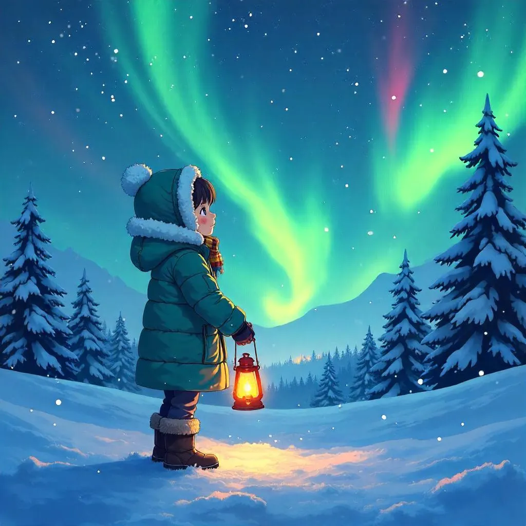 Aurora Night: A Child Under Northern Lights (Anime)