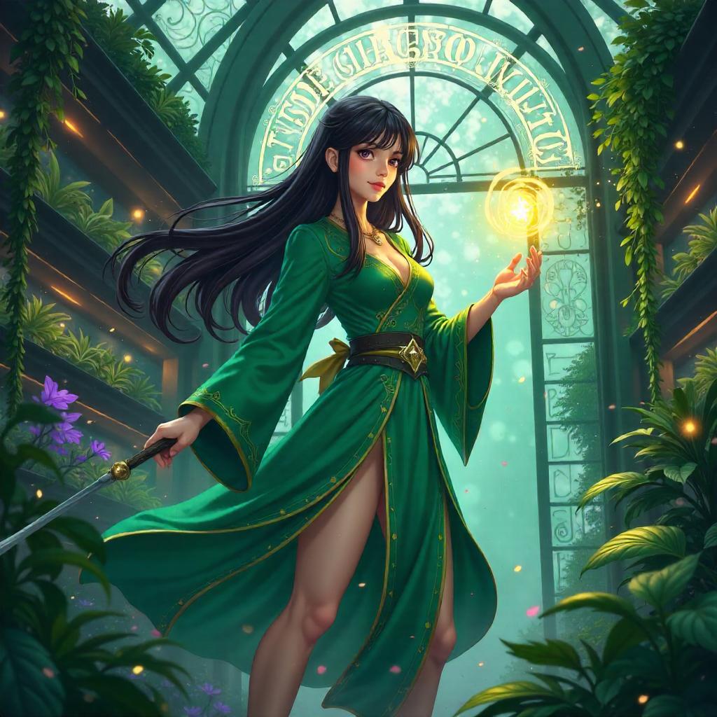 Sorceress of the Glasshouse: Anime Greenhouse