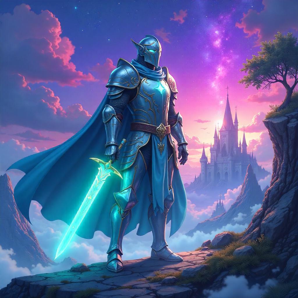 Knight in an Anime Realm of Magic