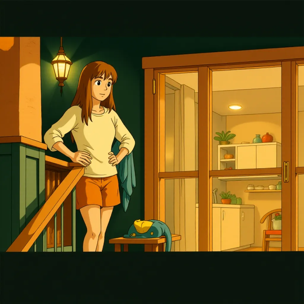 Judy Greer in The Descendants (2011) - Anime style
