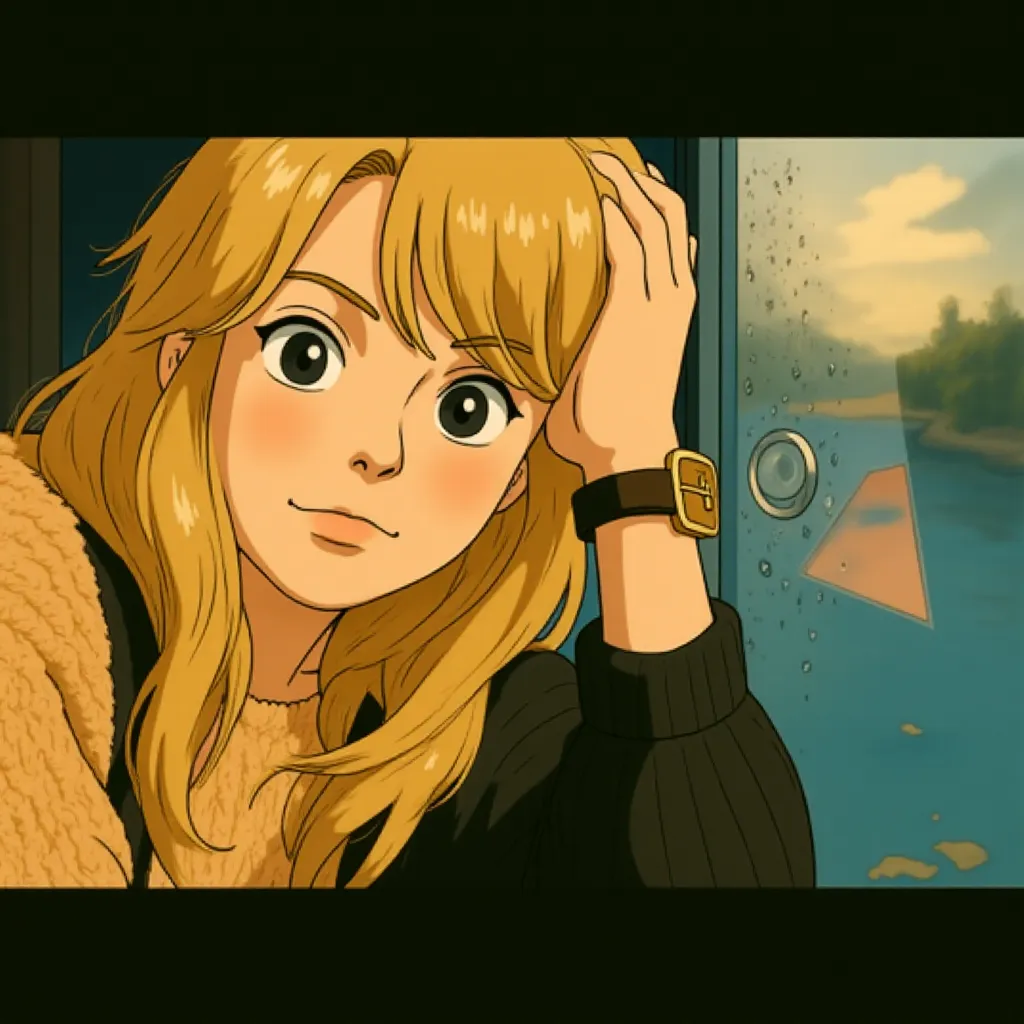 Michelle Williams in Blue Valentine (2010) - Anime style