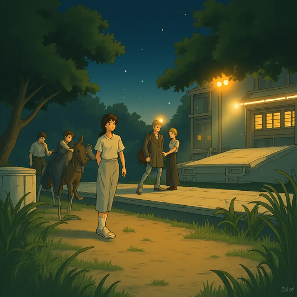 Brian Herring, Dave Chapman, John Boyega, and Naomi Ackie in Star Wars: Episode IX - The Rise of Skywalker (2019) - Anime style