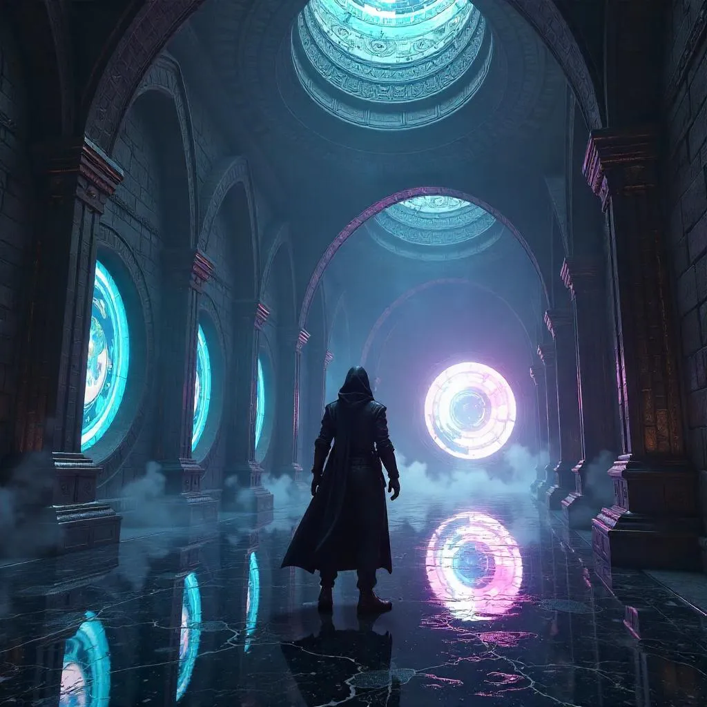 Portal Chamber Assassin - 3D Render