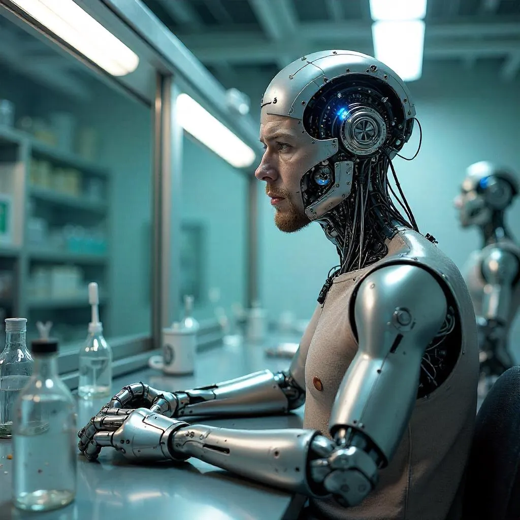 Hyper-Real Cyborg in a Sterile Laboratory