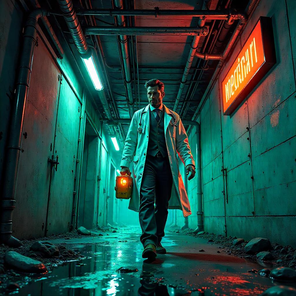 Underground Doctor: Neon Tunnel Guardian