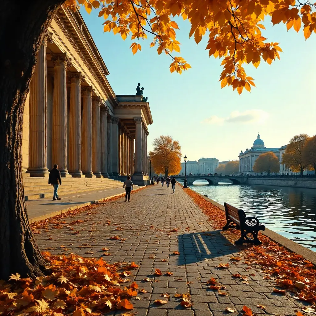 Autumn Glory on Museum Island, Berlin