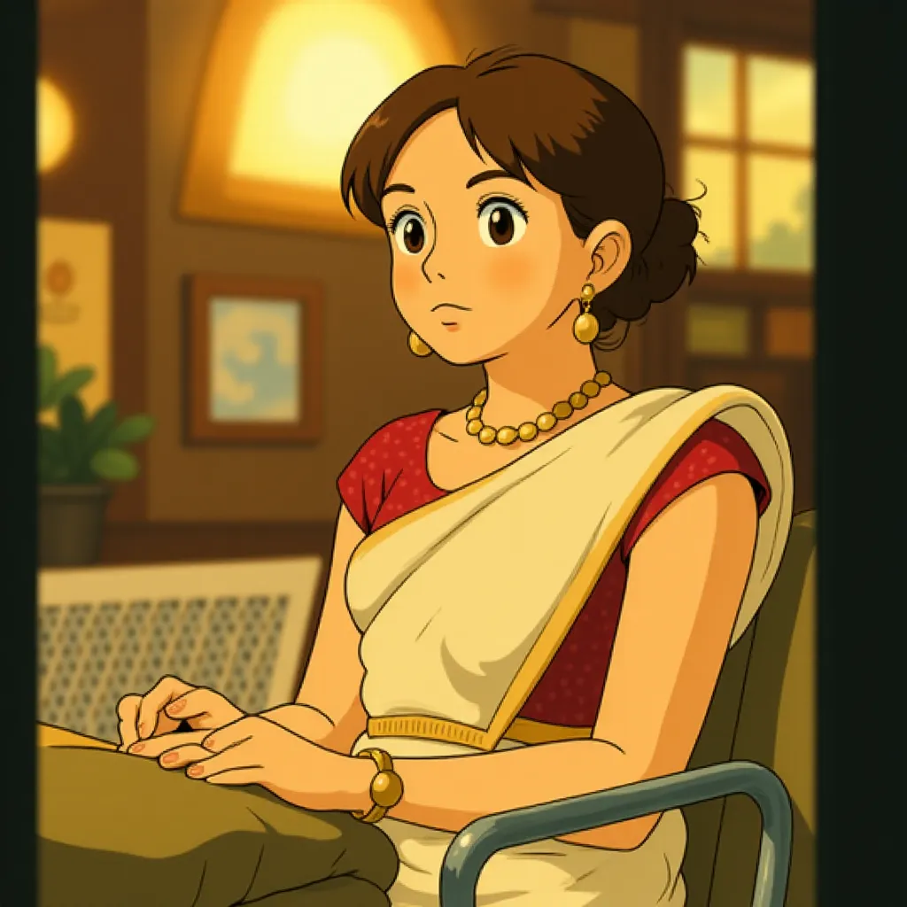 Ahaan Panday in Saiyaara (2025) - Ghibli style