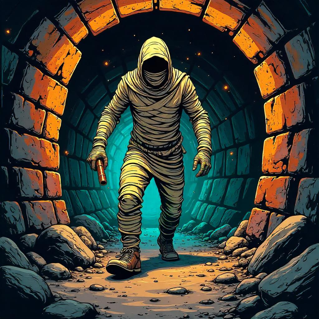 Mummy in the Underground – Comic Tunnel Showdown