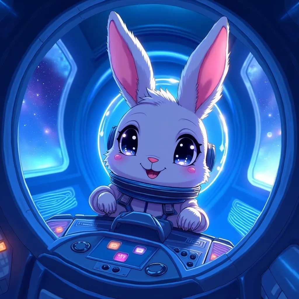 Ears in Orbit: Anime Rabbit in a Starship