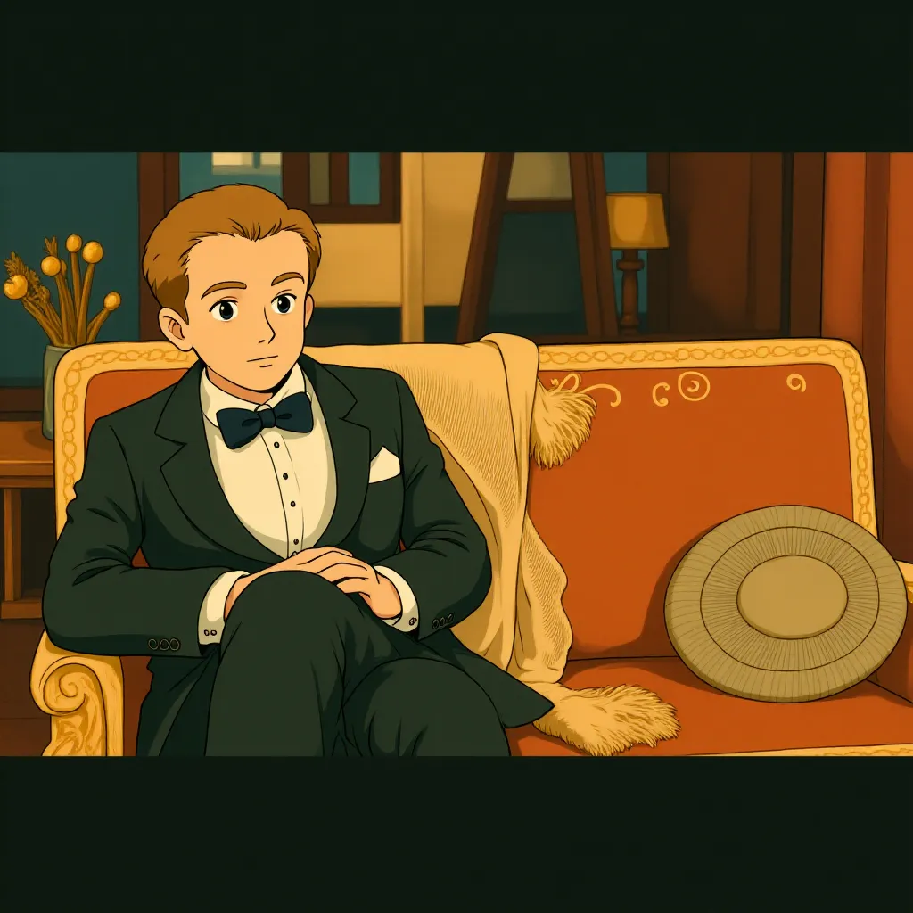 Matthias Schoenaerts in The Danish Girl (2015) - Anime style