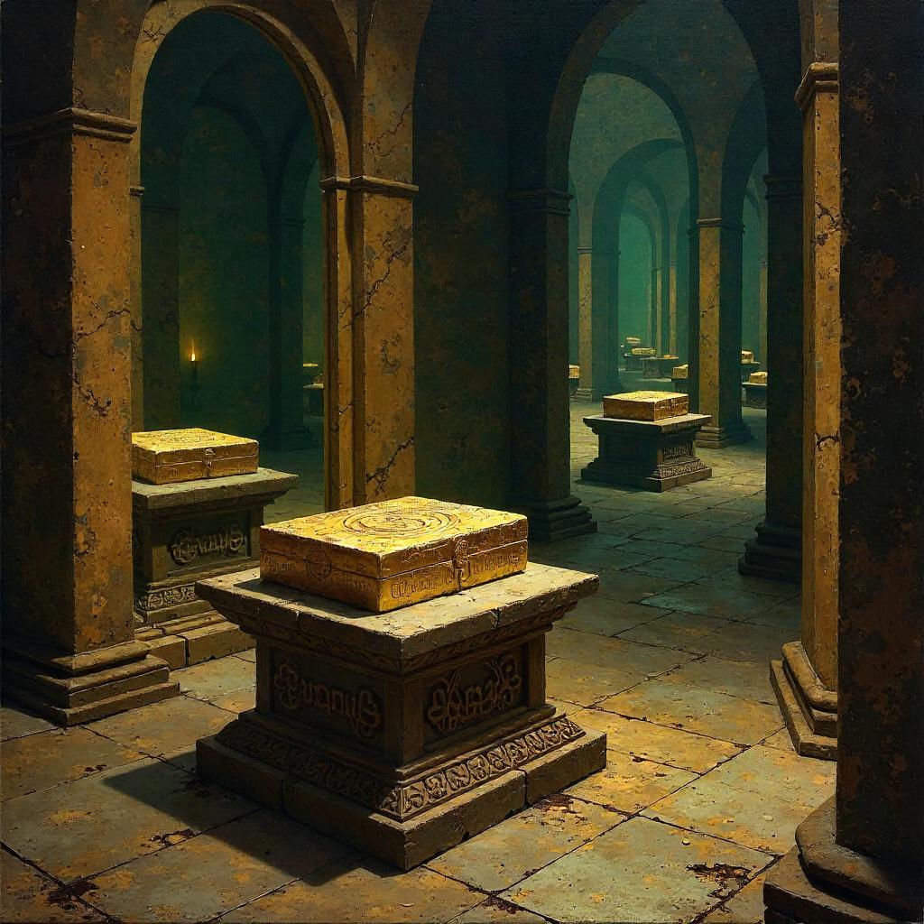 Echoes of the Artifact in a Mirror Maze