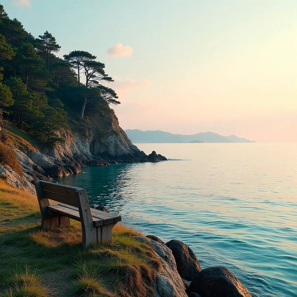 Serene Moment by the Sea in Nishi-Izu