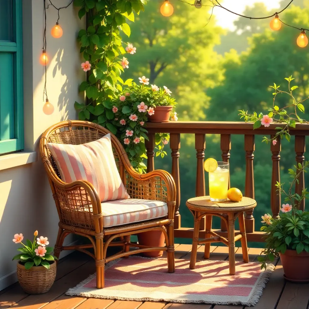 Sunny Summer Corner by the Window