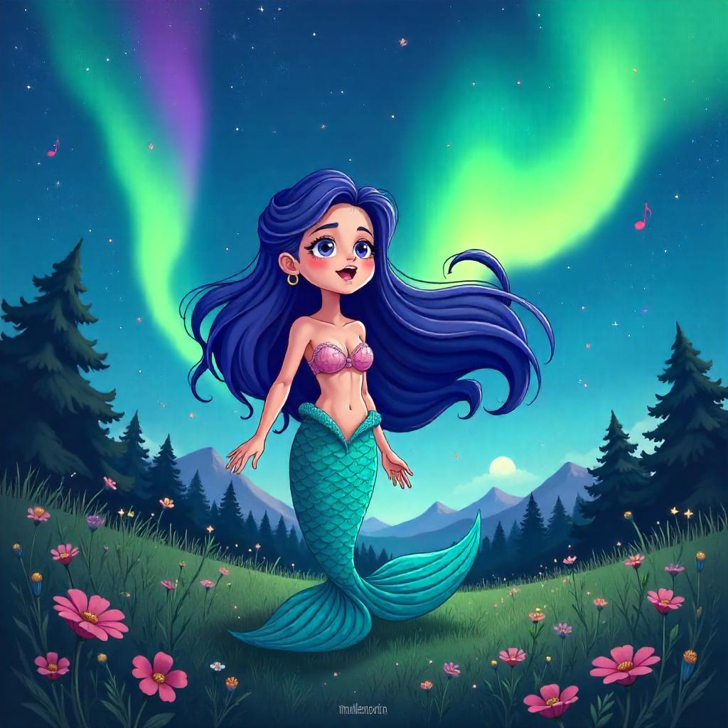 Siren of the Aurora Fields