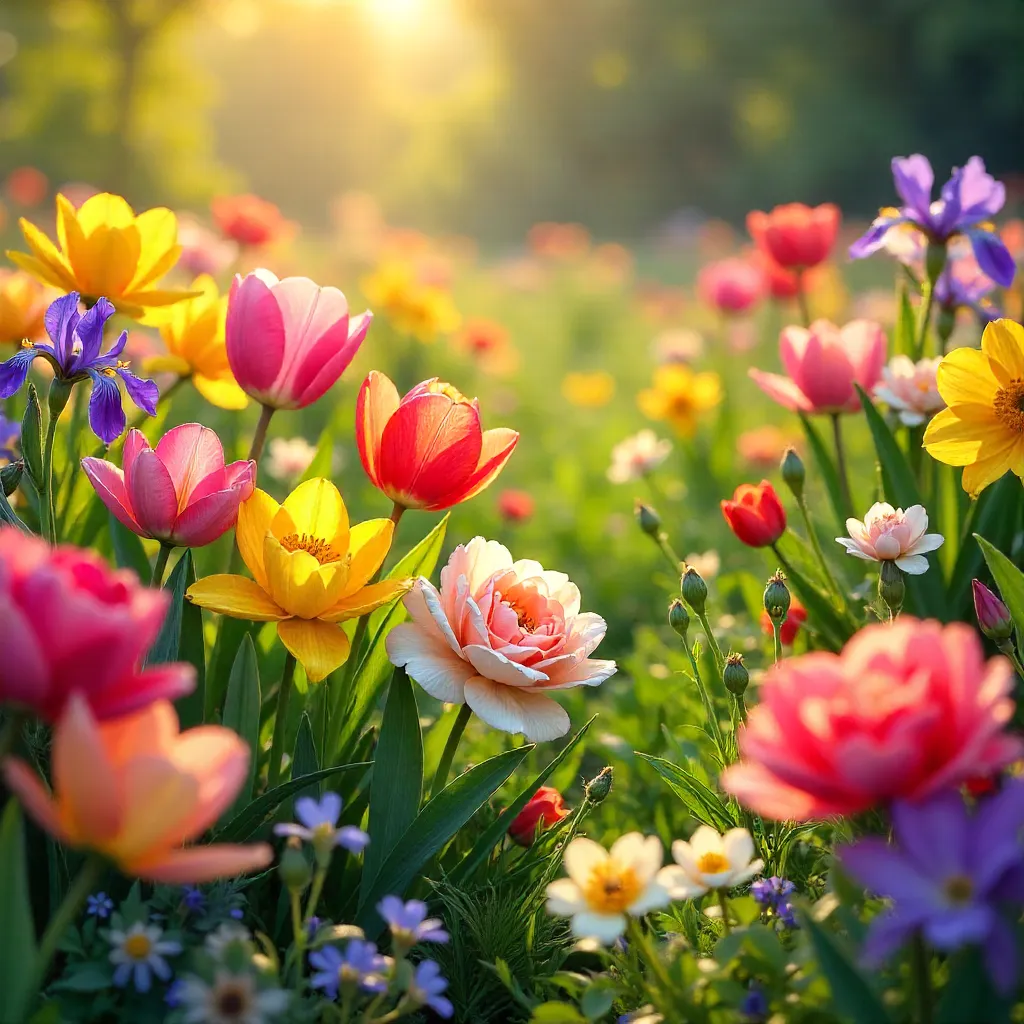 Vibrant Spring Bloom Symphony