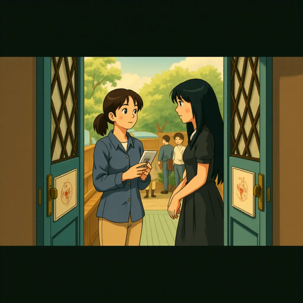 Mélissa Désormeaux-Poulin in Incendies (2010) - Anime style