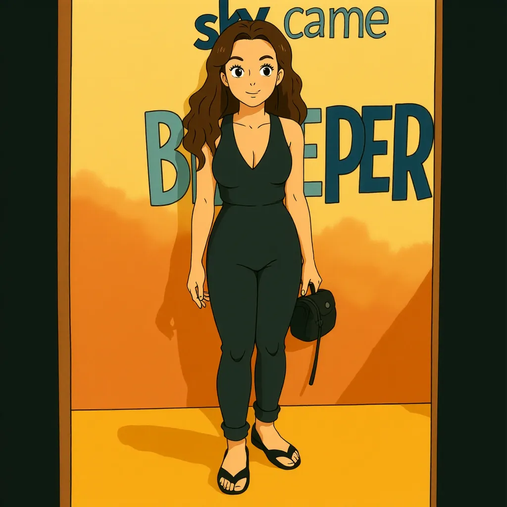 Ekin-Su Cülcüloglu at an event for The Beekeeper (2024) - Ghibli style