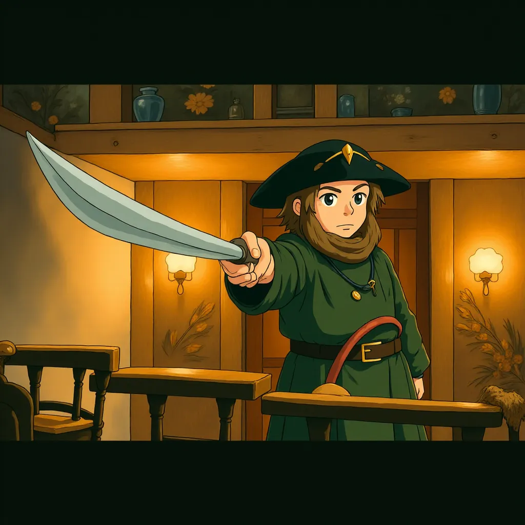 Ian McShane in Pirates of the Caribbean: On Stranger Tides (2011) - Anime style